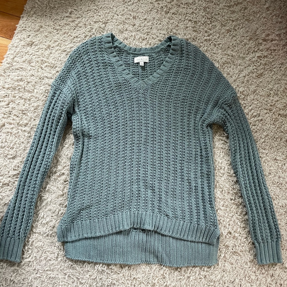 Blue Lucky Brand Sweater - Picture 3 of 4
